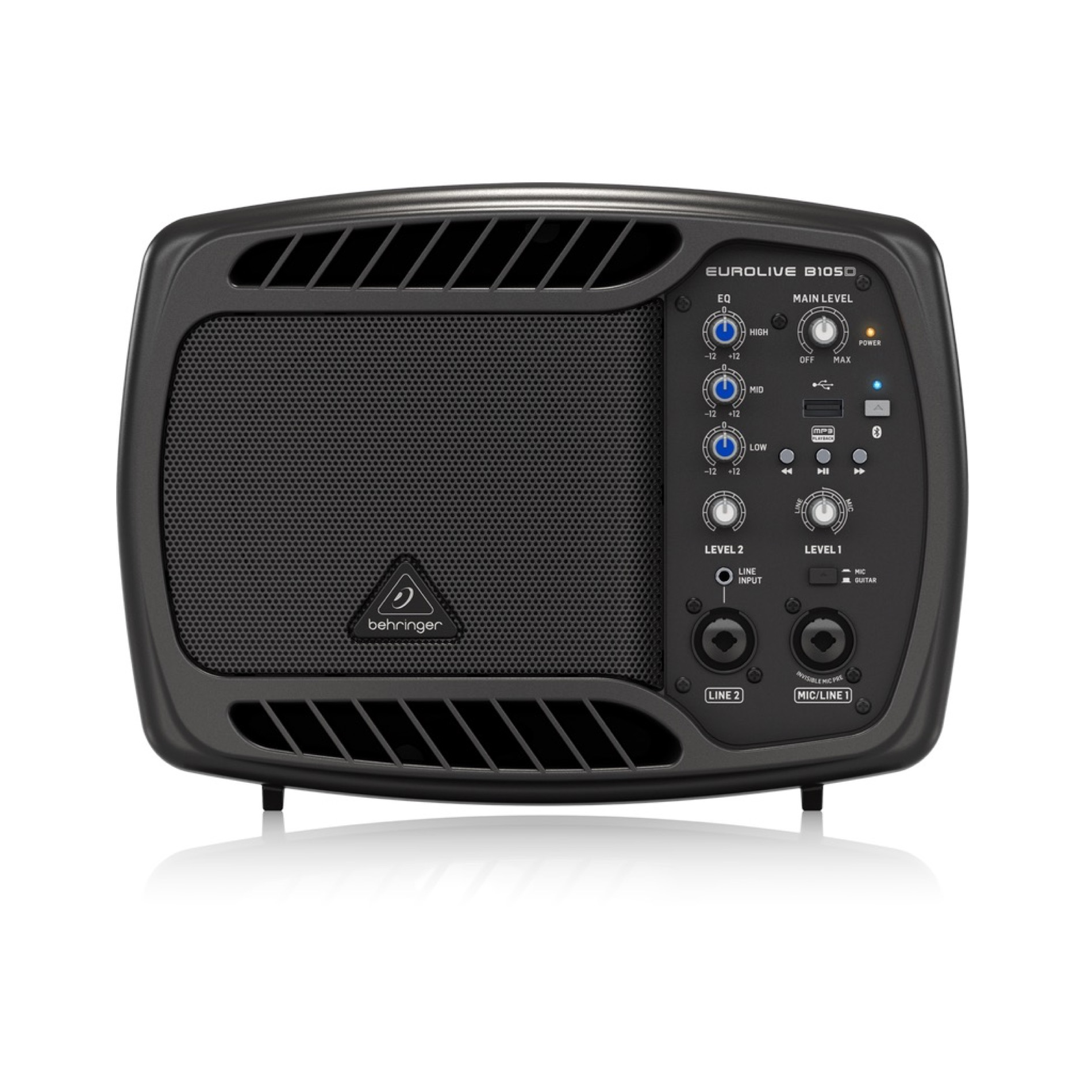 MONITOR BEHRINGER B105D AMPLIFICADO